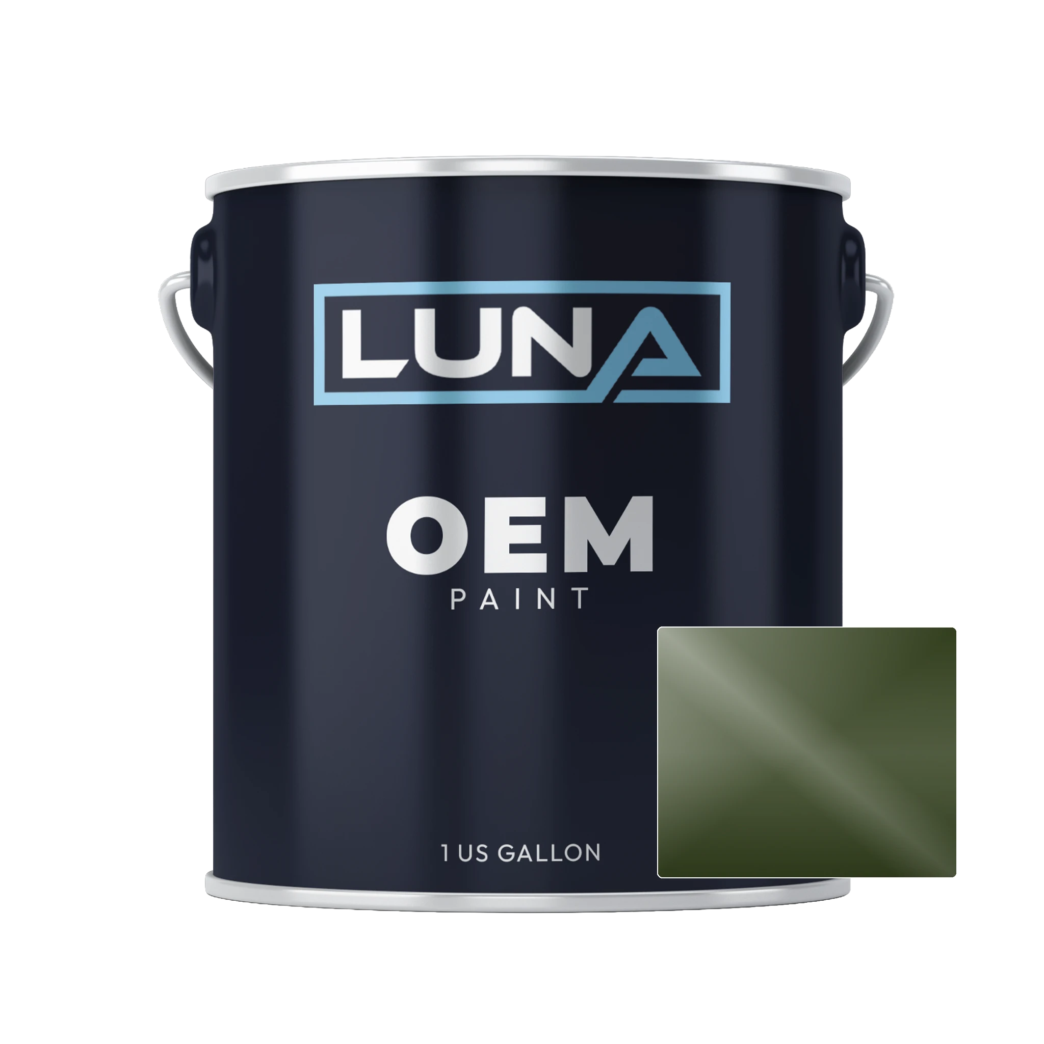 British Standard Middle Bronze Green 223 | Luna OEM Basecoat - Gallon