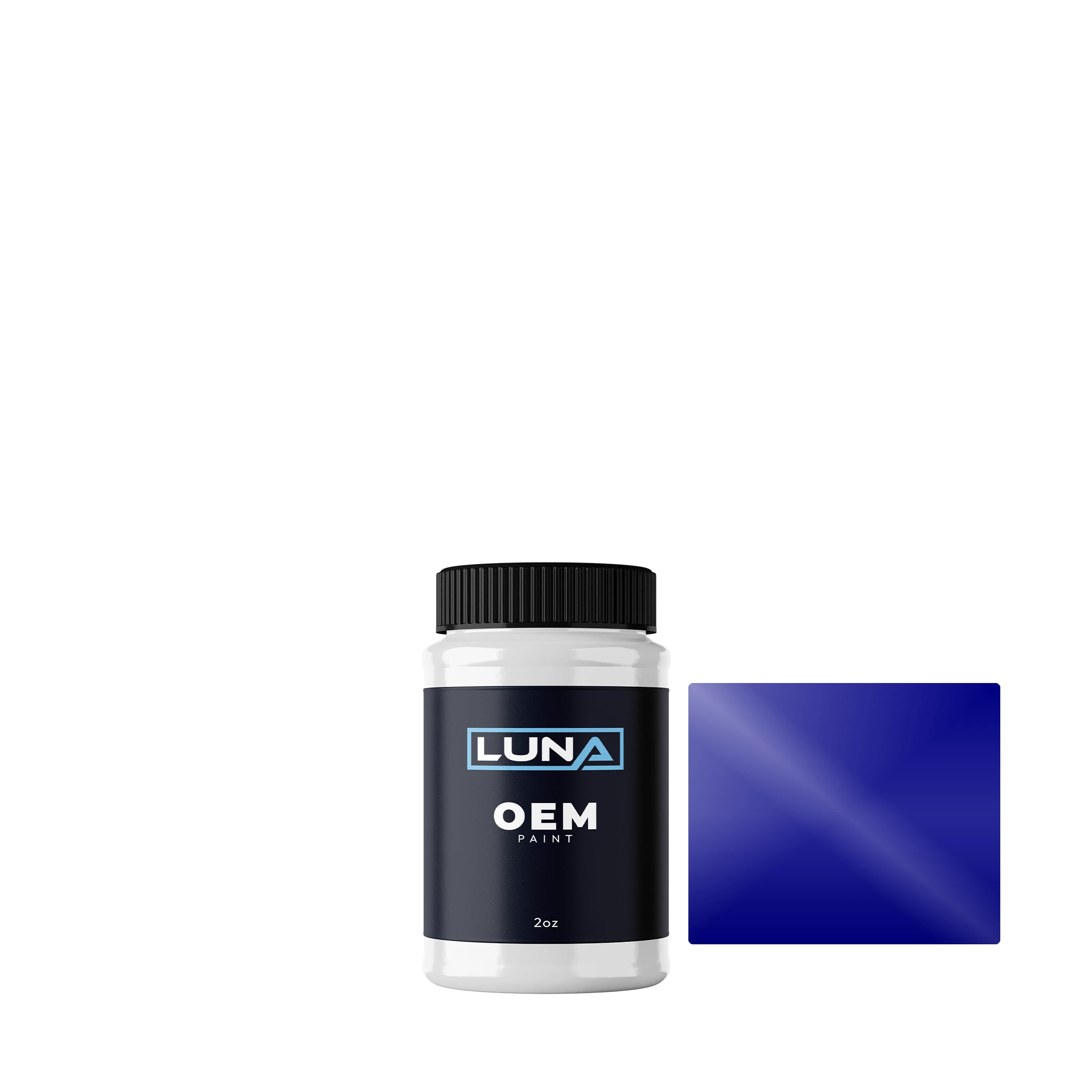 Great Wall Universal Blue P.m. 66 | Luna OEM Basecoat - 2oz Touch Up Bottle w/ Brush