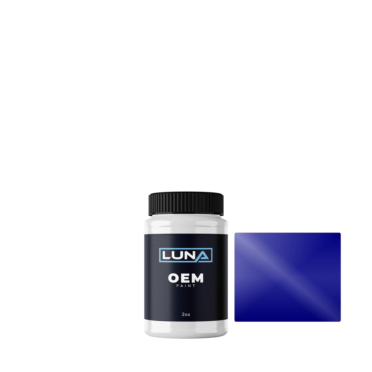 Great Wall Universal Blue P.m. 66 | Luna OEM Basecoat - 2oz Touch Up Bottle w/ Brush