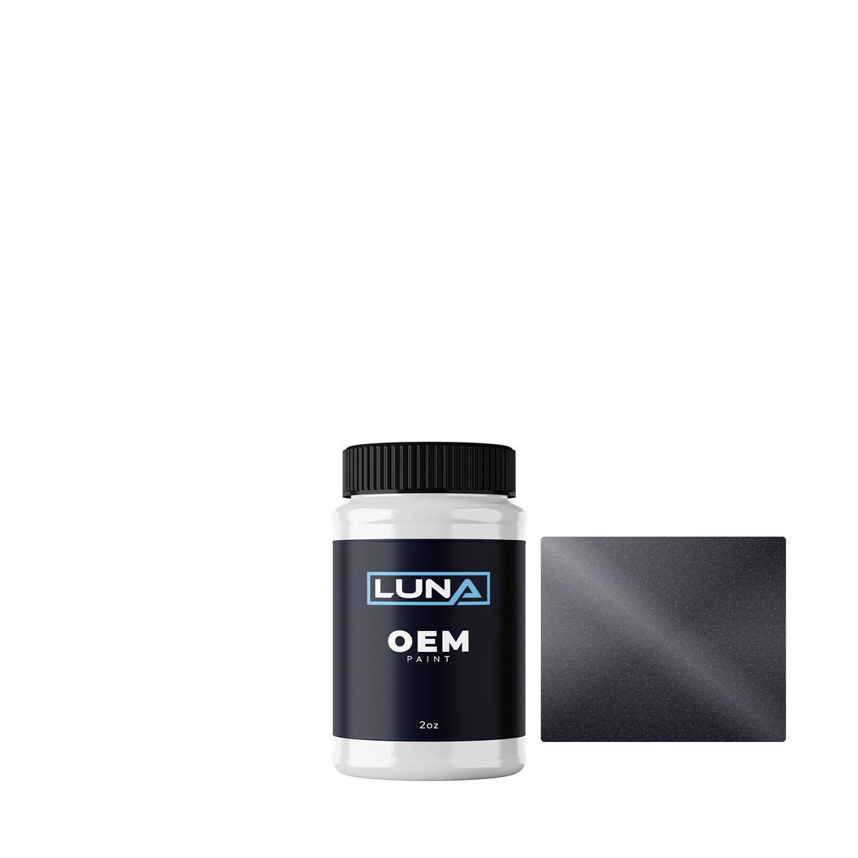 General Motors Atlantis Blue M. 1 GWY-106V | Luna OEM Basecoat - 2oz Touch Up Bottle w/ Brush