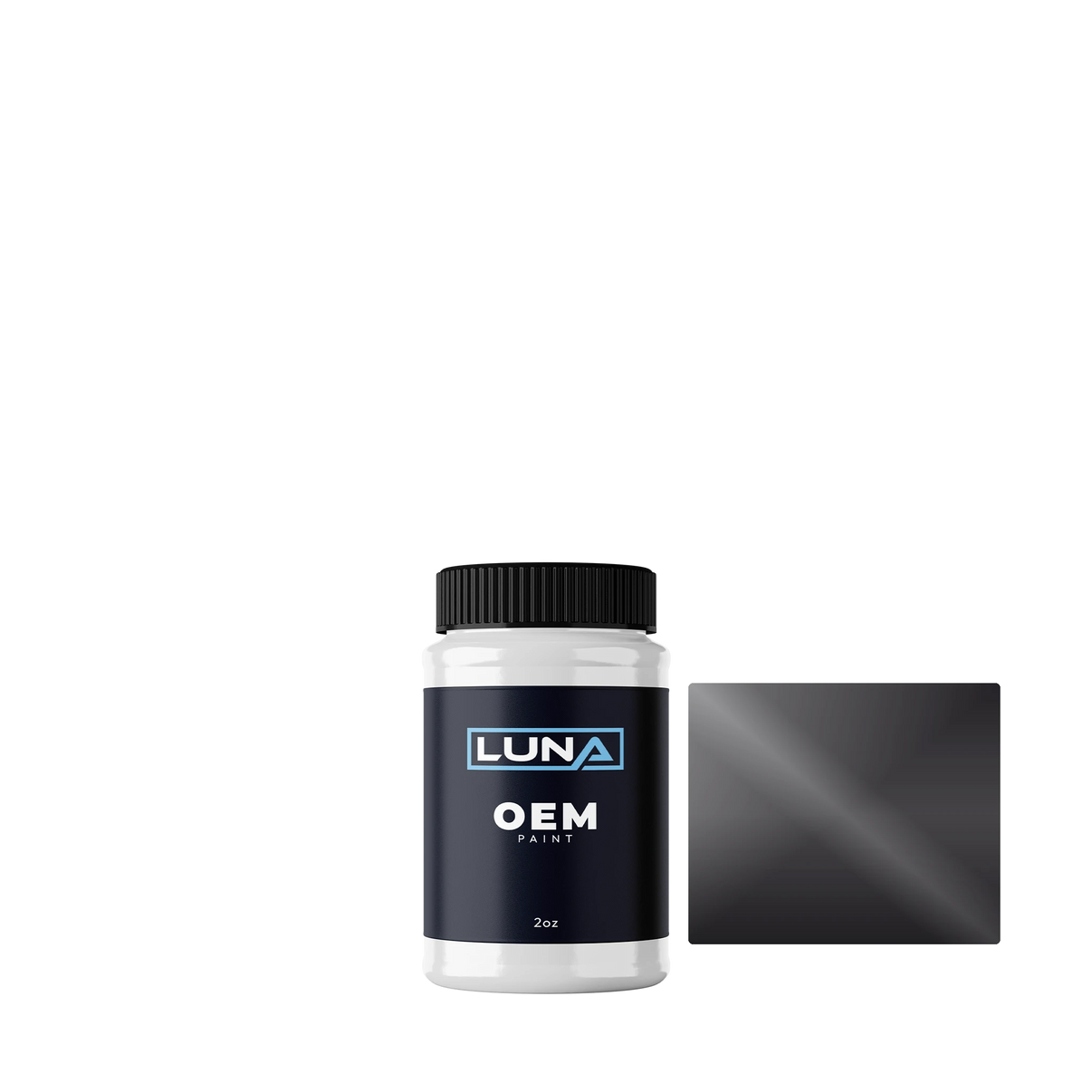 Dr Neverfail Black S4409 | Luna OEM Basecoat - 2oz Touch Up Bottle w/ Brush