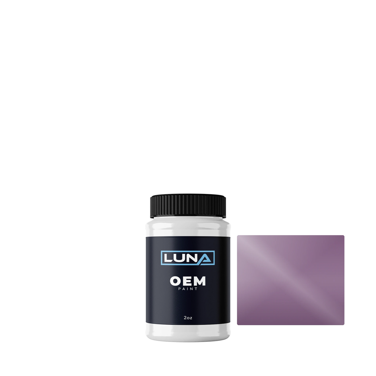 Scania Violet 1396012 | Luna OEM Basecoat - 2oz Touch Up Bottle w/ Brush
