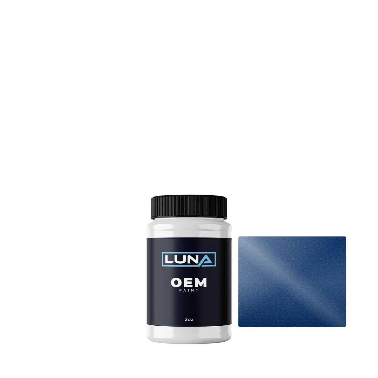 Toyota Bright Blue M. 8K4 | Luna OEM Basecoat - 2oz Touch Up Bottle w/ Brush