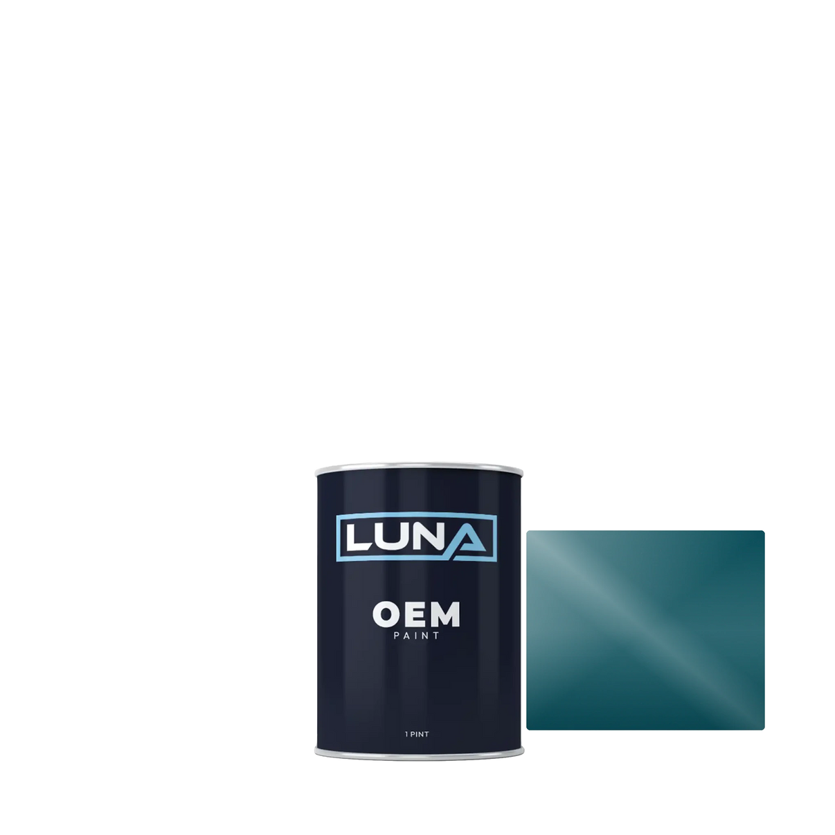 Fiat Blu Turchese 401A | Luna OEM Basecoat - Pint