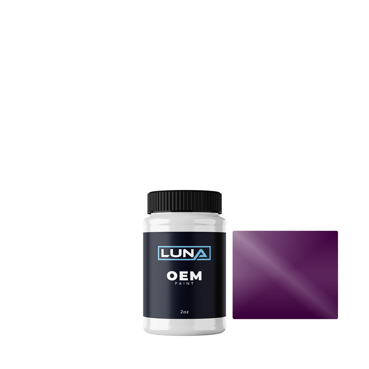 Honda Motorcycle Violet M. NH101M | Luna OEM Basecoat - 2oz Touch Up Bottle w/ Brush