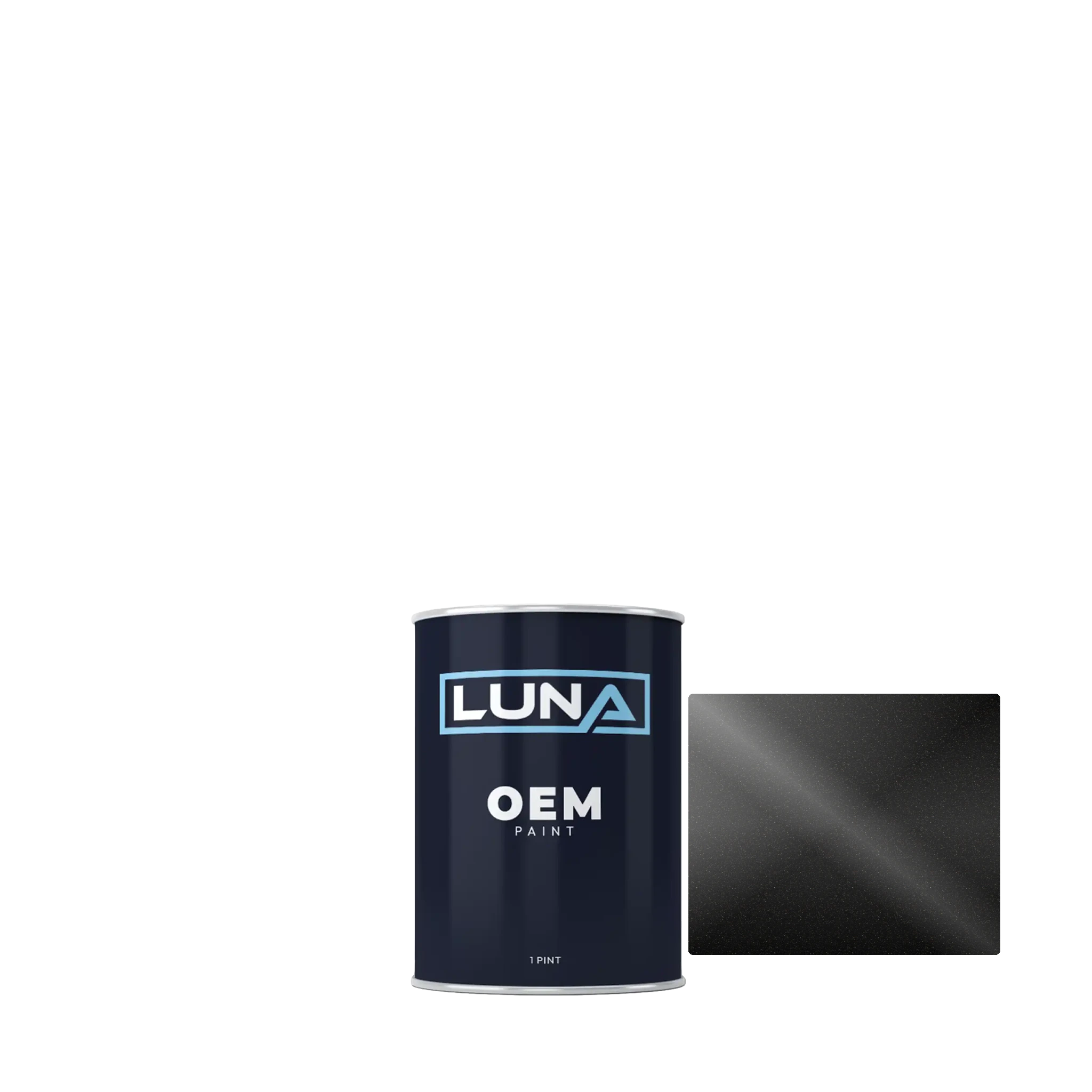 Ford Usa Ebony Satin M. M6816 | Luna OEM Basecoat - Pint