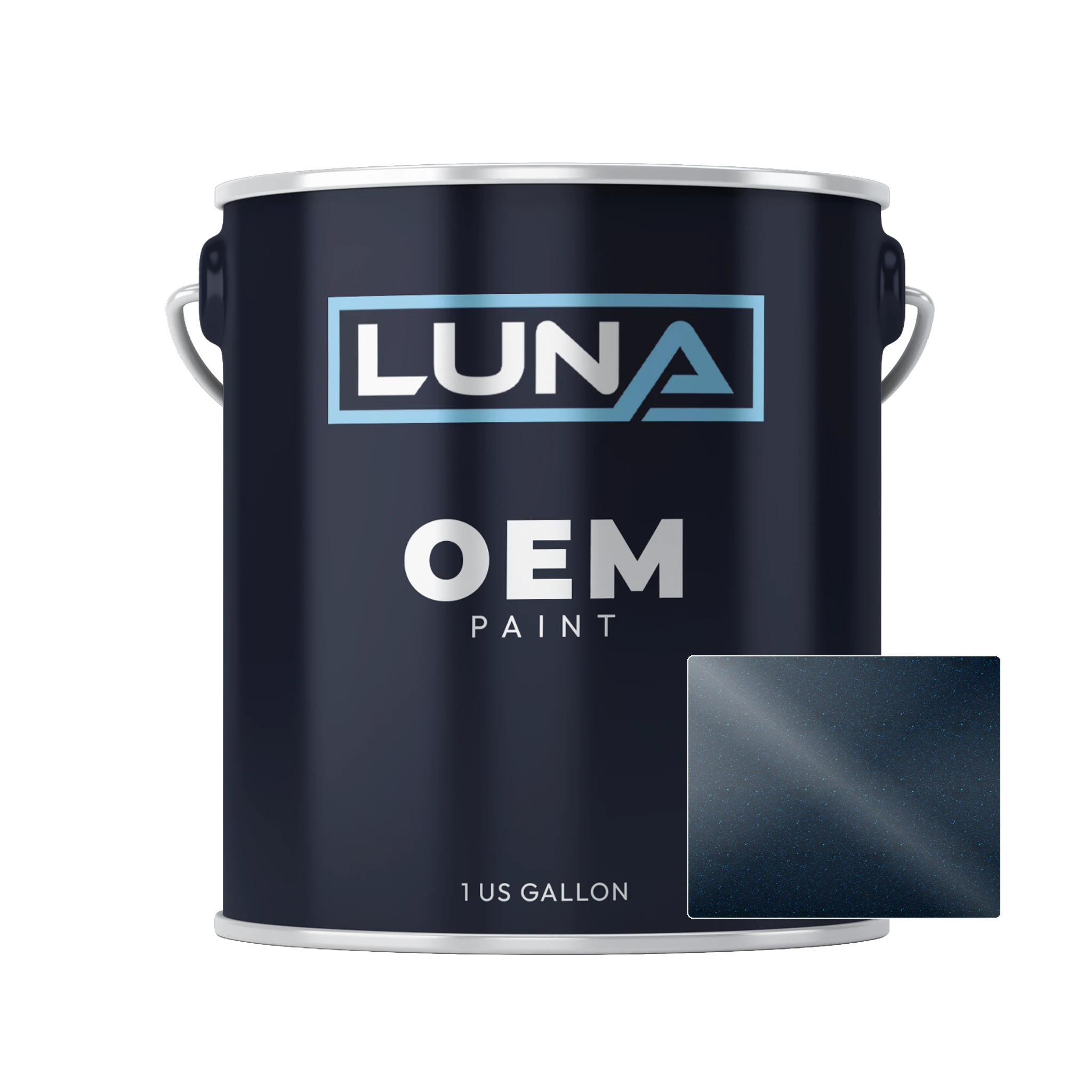 Hyundai Coast Blue P. VU8 | Luna OEM Basecoat - Gallon