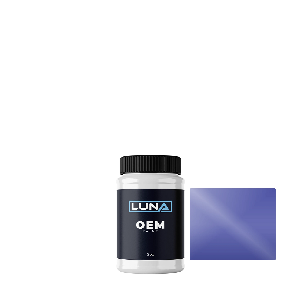 Fiat Azul Atlantic M. 287A | Luna OEM Basecoat - 2oz Touch Up Bottle w/ Brush
