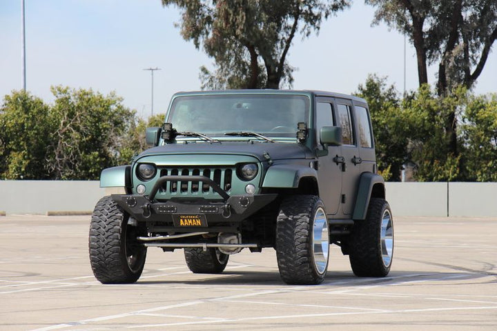 Jasper Green Peelable Car Kit on a customer car