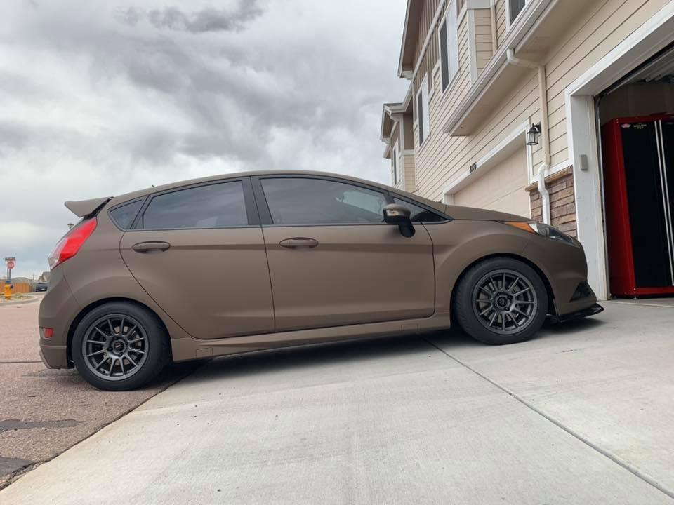 Chocolate Ore Plasti Dip on a customer car