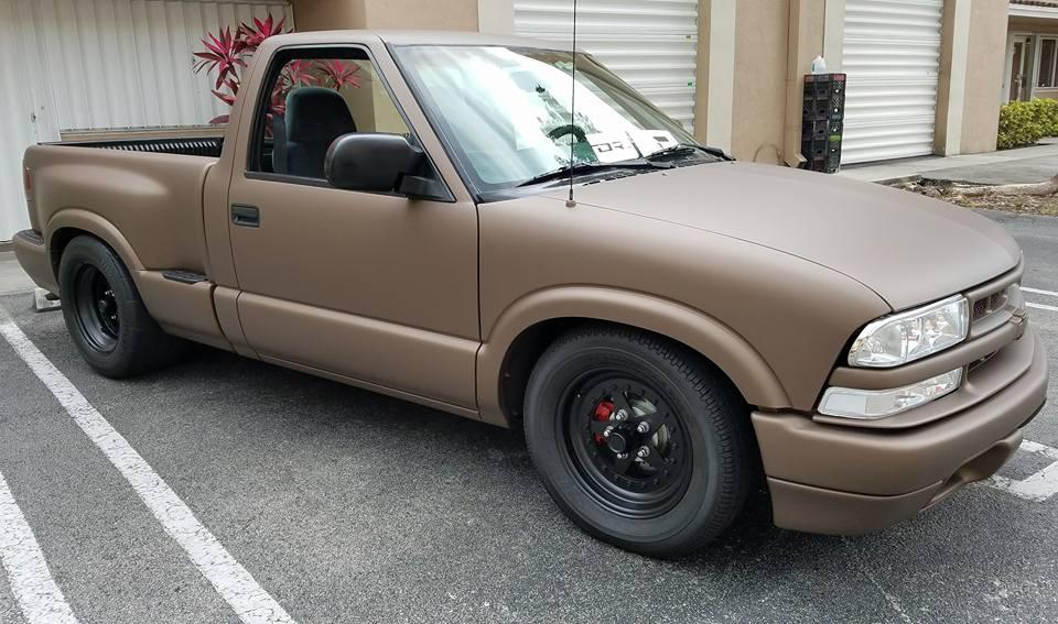 Chocolate Ore Plasti Dip on a customer car