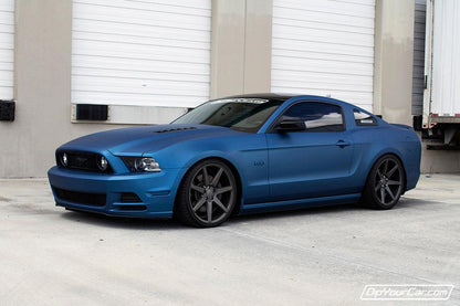 Slate Blue Plasti Dip on a customer car