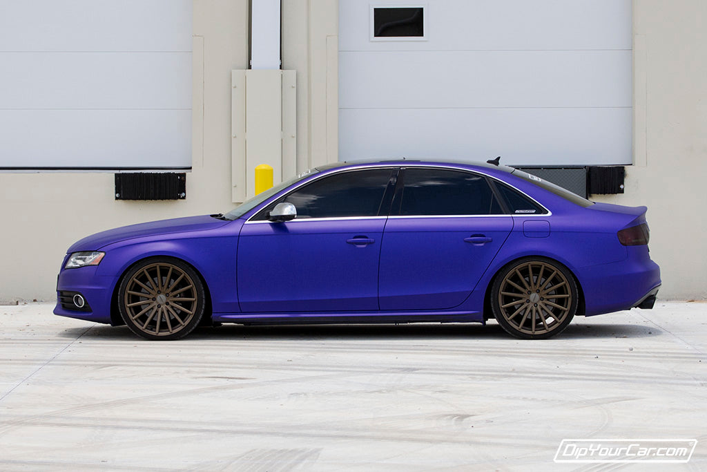 Amethyst Plasti Dip on a customer car