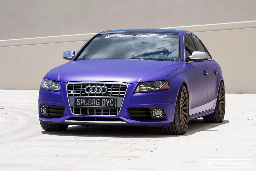 Amethyst Plasti Dip on a customer car