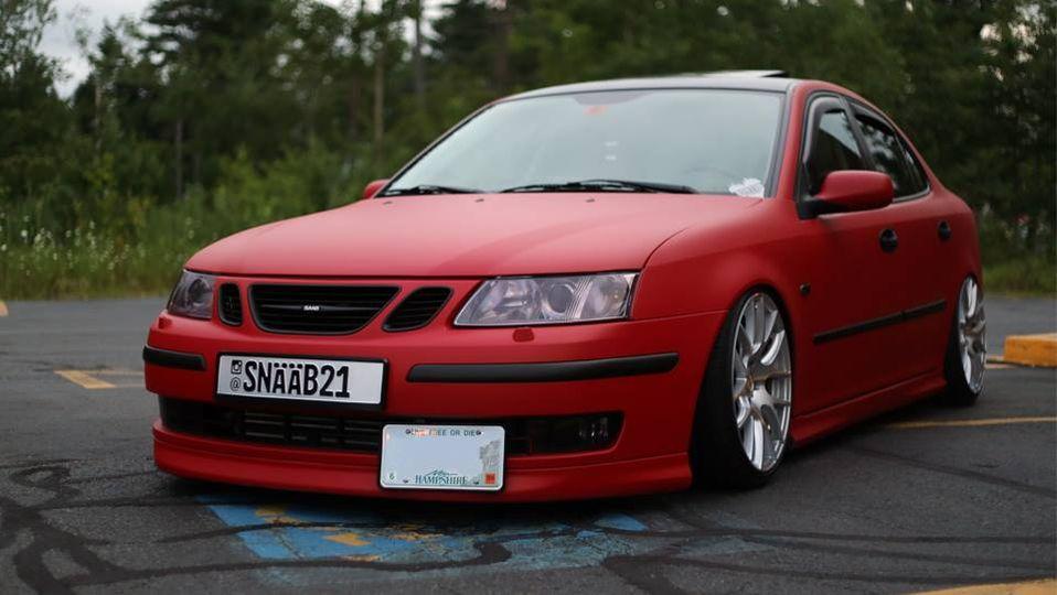 Red Plasti Dip on a customer car