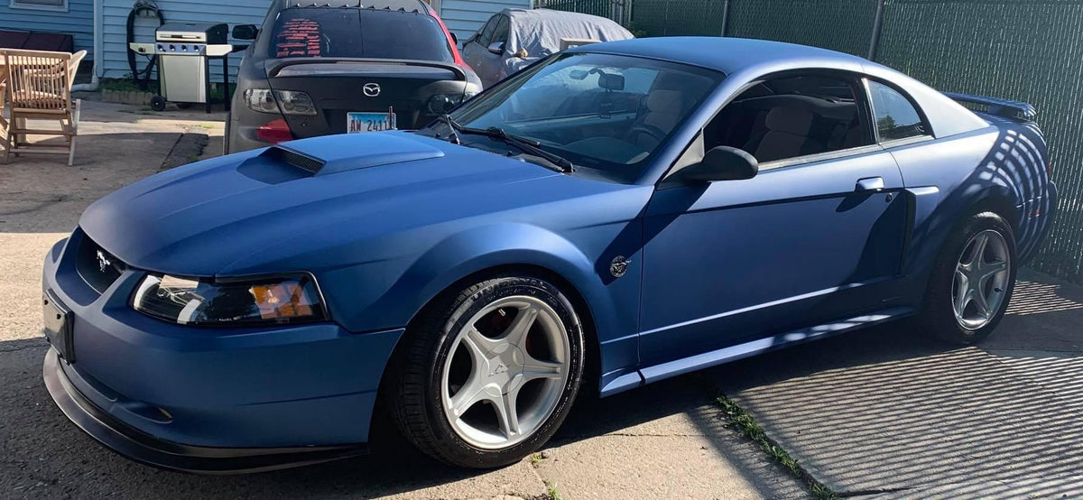 Dude Blue Plasti Dip on a customer car