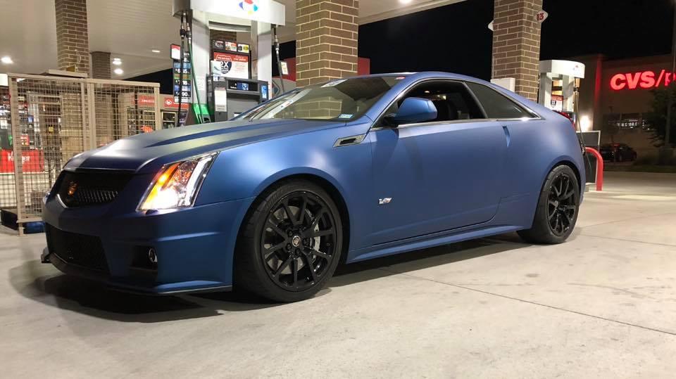 Dude Blue Plasti Dip on a customer car