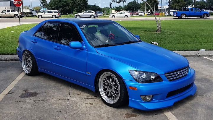 Sazuka Blue Peelable Car Kit on a customer car
