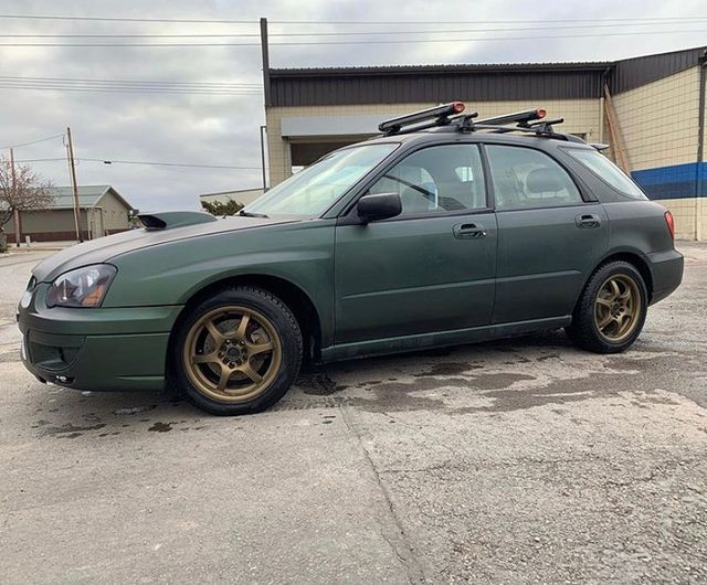 Jasper Green Peelable Car Kit on a customer car