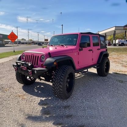 Fierce Pink Peelable Car Kit