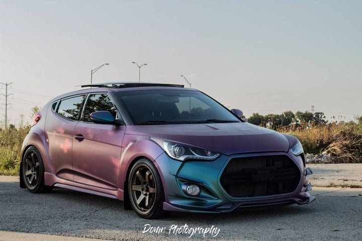 Triton ColorShift Peelable Car Kit on a customer car