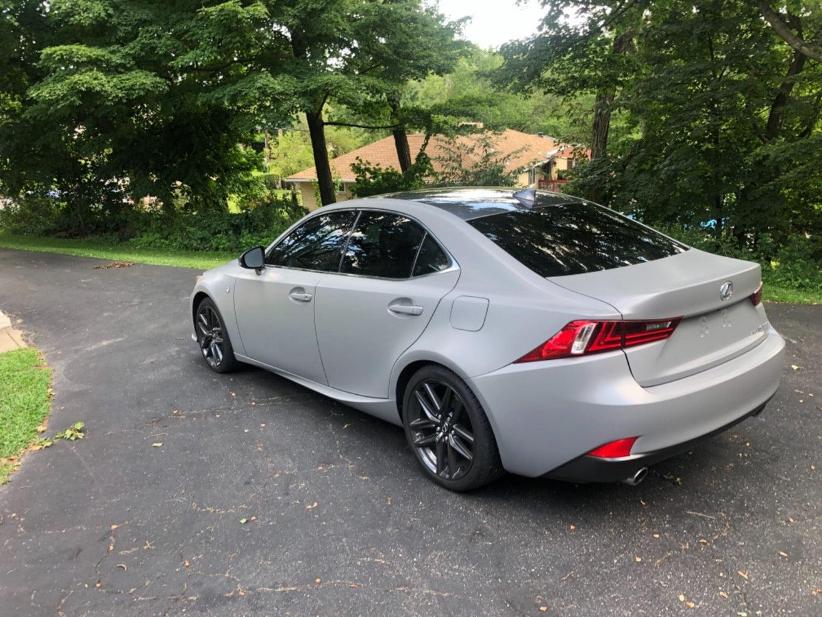 Nardo Grey Plasti Dip on a customer car