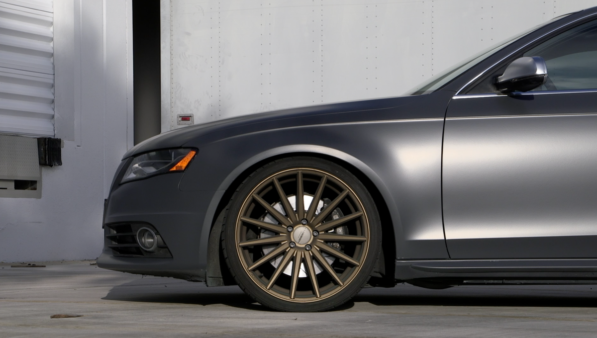 Shadow Grey Plasti Dip on a customer car