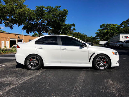 Snow White Plasti Dip on a customer car