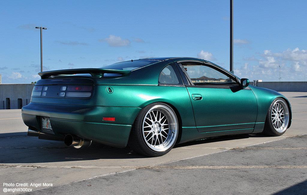 Tahitian Green Plasti Dip on a customer car