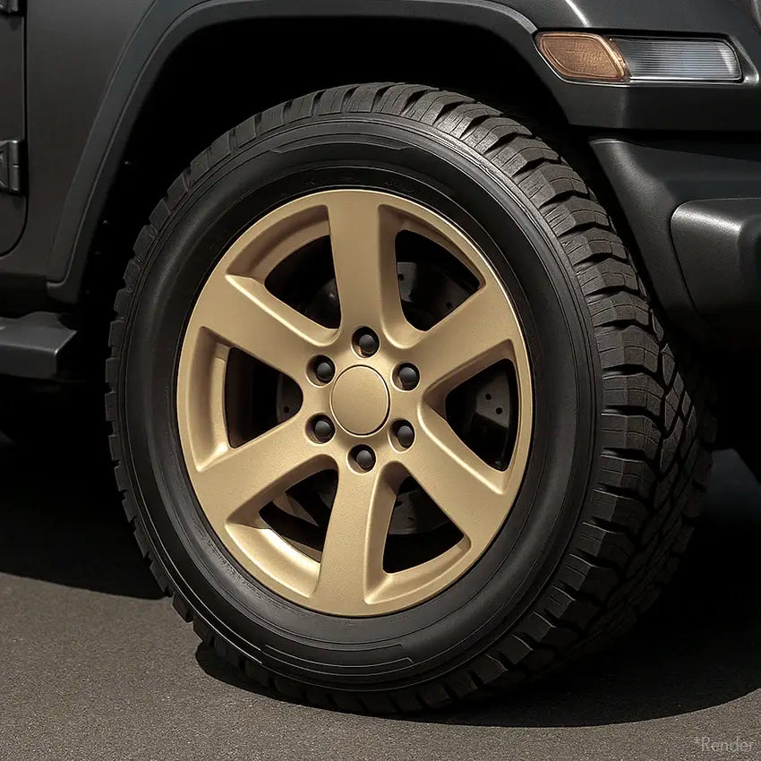 Vintage Gold Wheel Kit