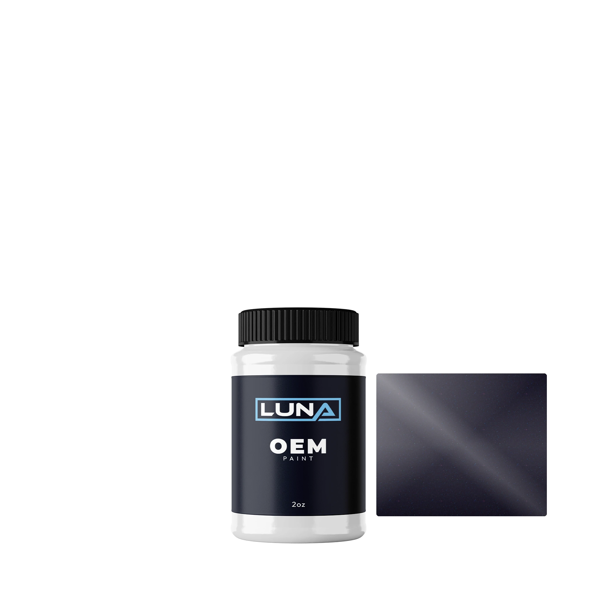 Opel Polarmeerblau P. 282 | Luna OEM Basecoat - 2oz Touch Up Bottle w/ Brush