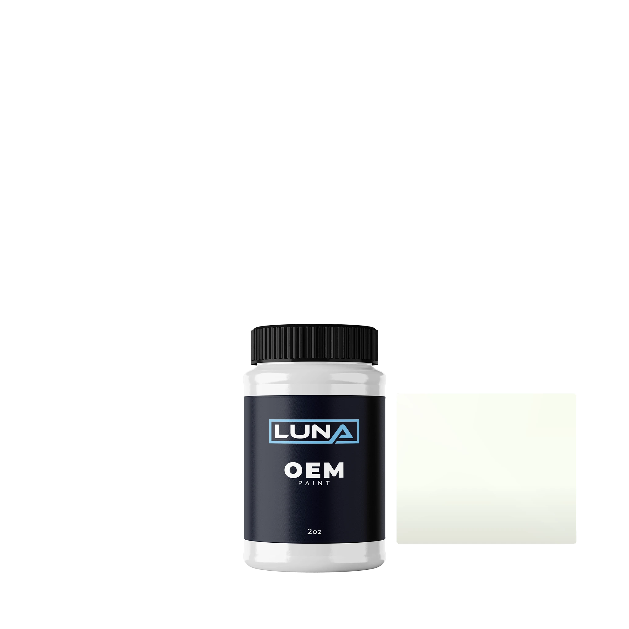 Maruti Off White 01T | Luna OEM Basecoat - 2oz Touch Up Bottle w/ Brush