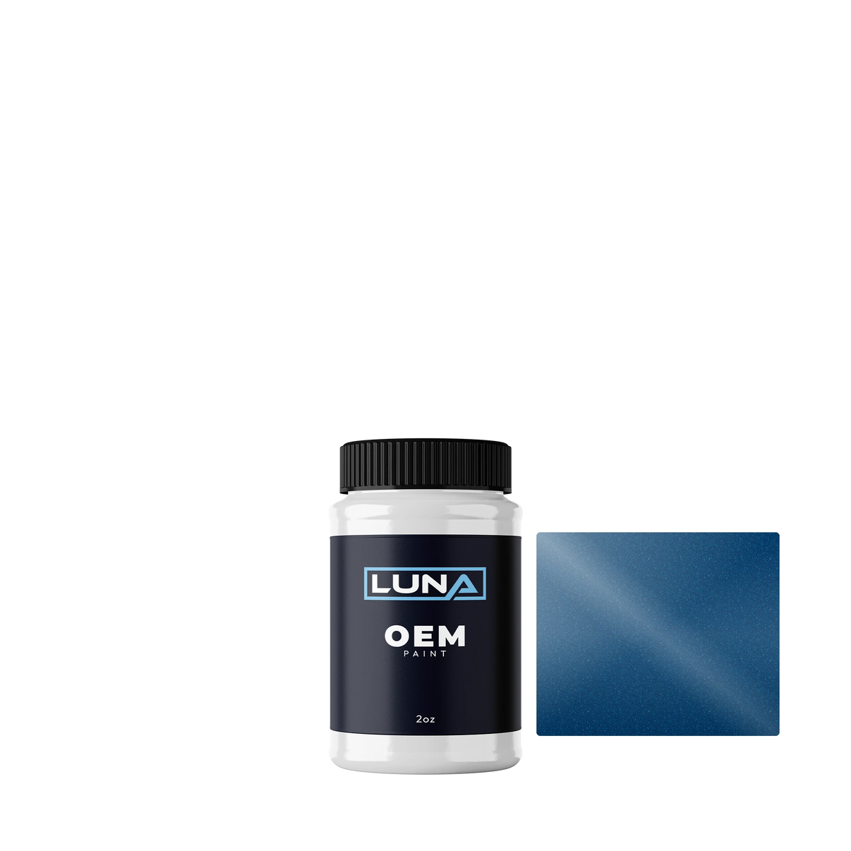 BMW Neonblau M. 255 | Luna OEM Basecoat - 2oz Touch Up Bottle w/ Brush
