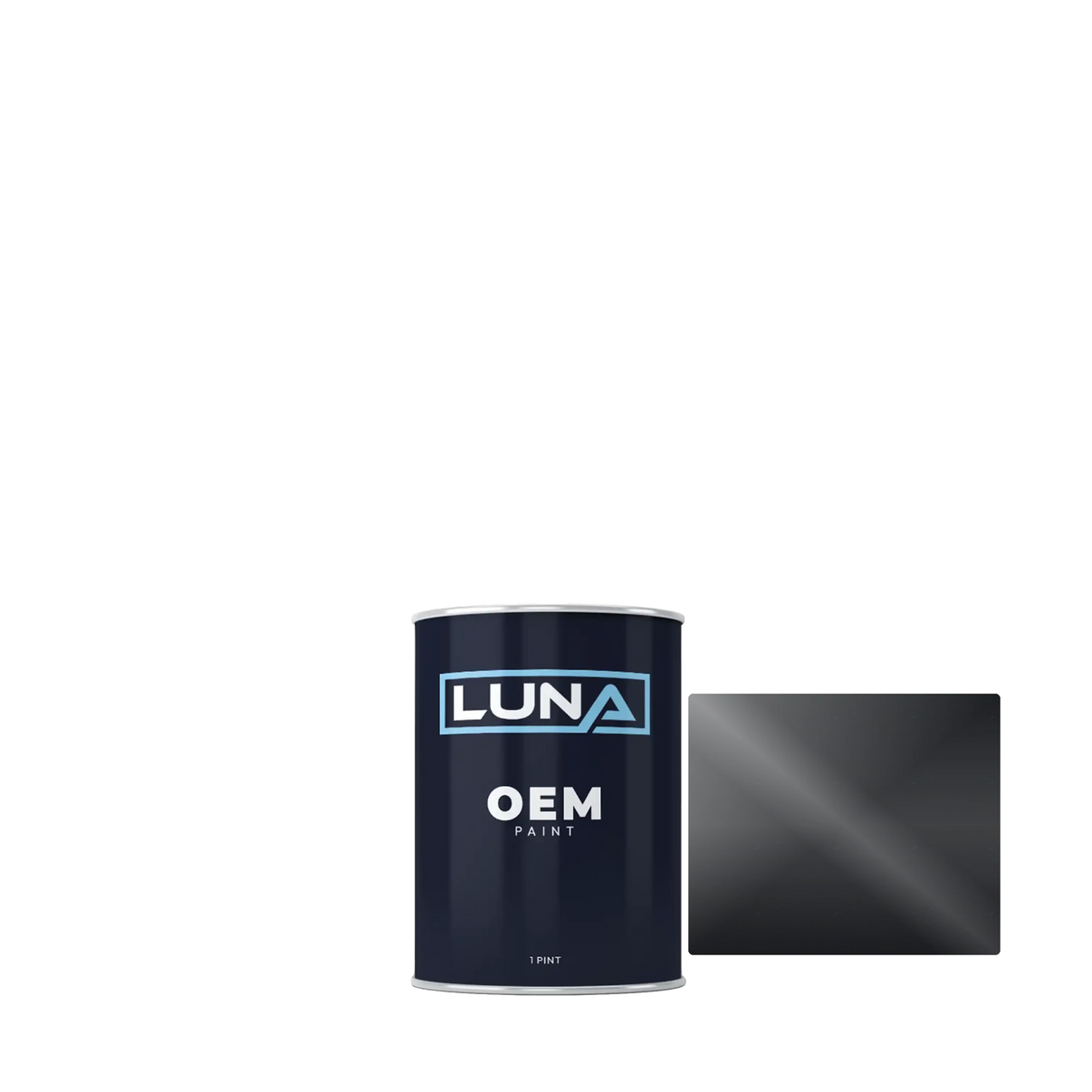 Porsche Schwarzgrau L7E9 | Luna OEM Basecoat - Pint