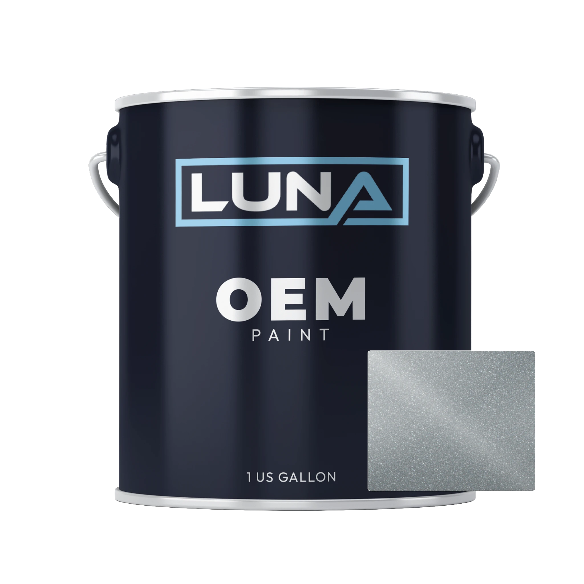 Fiat Grigio Azzurro M. 613 | Luna OEM Basecoat - Gallon