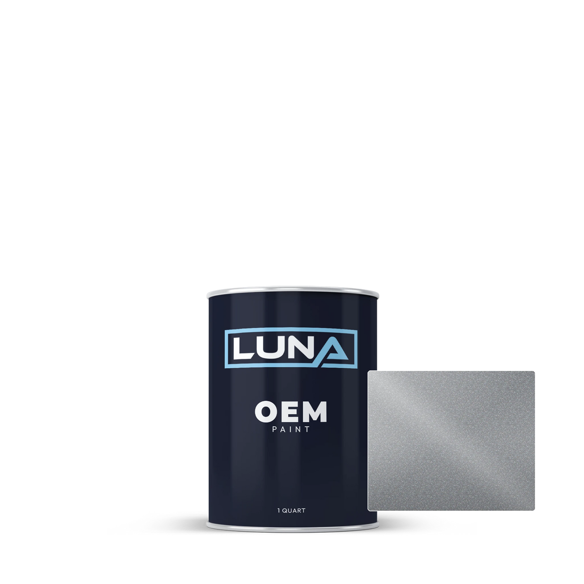 Fiat Grigio Argento Vivo M. 589A | Luna OEM Basecoat - Quart