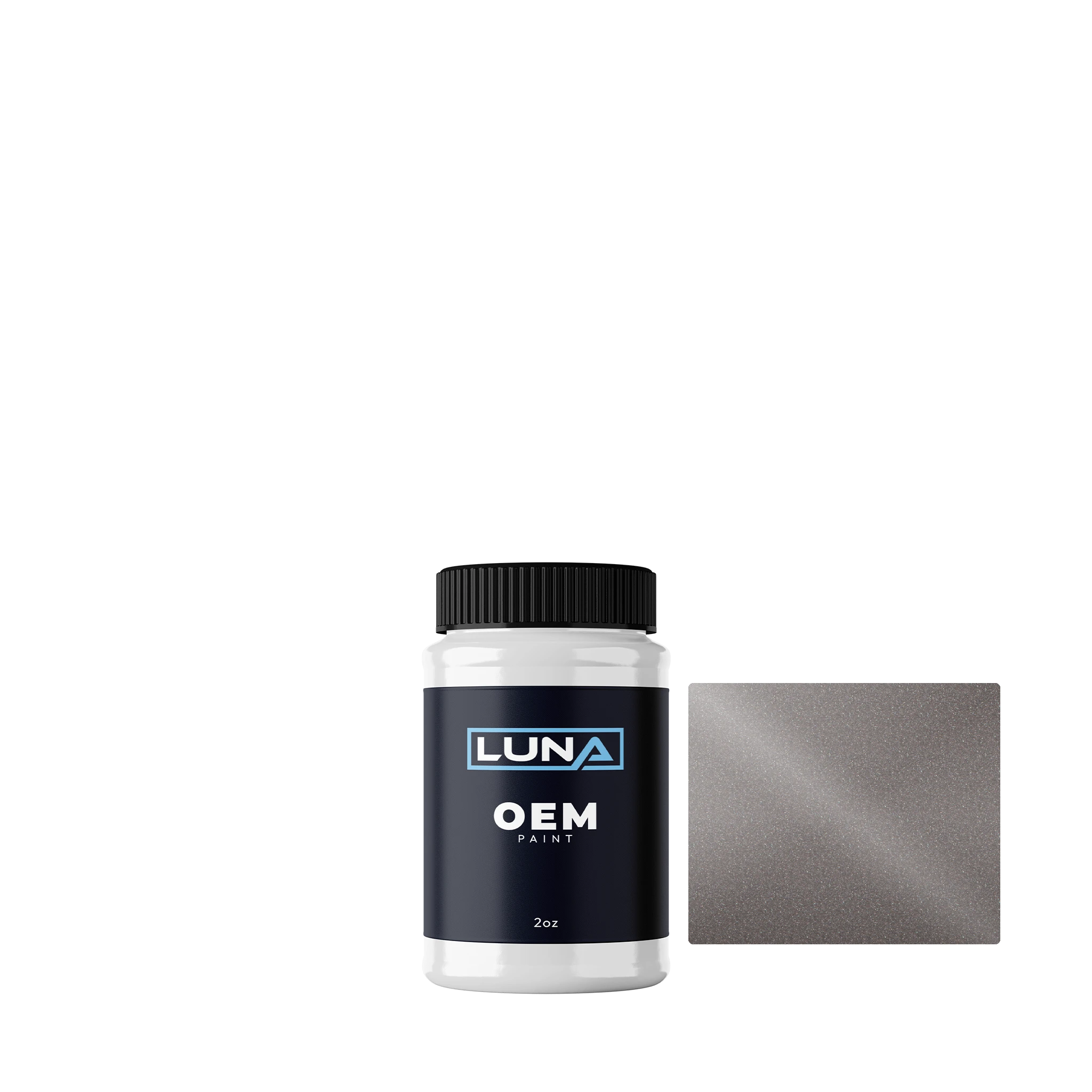 General Motors Pewter M. WA9289 | Luna OEM Basecoat - 2oz Touch Up Bottle w/ Brush