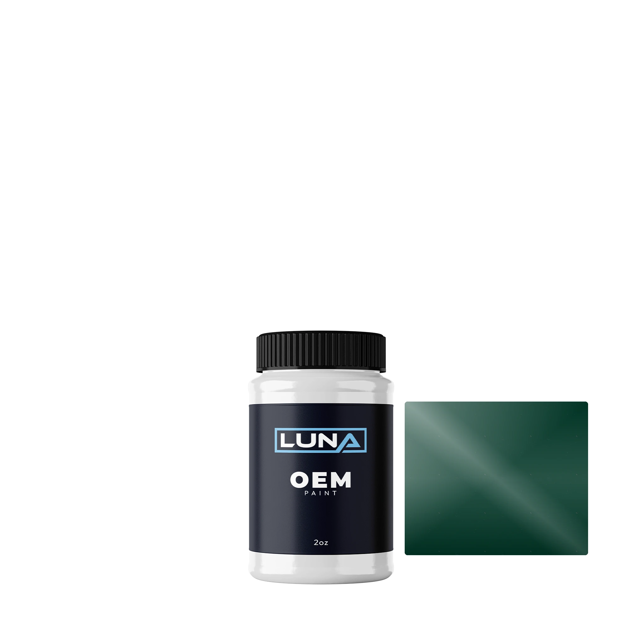 Daf Nwm Groen K9922 | Luna OEM Basecoat - 2oz Touch Up Bottle w/ Brush