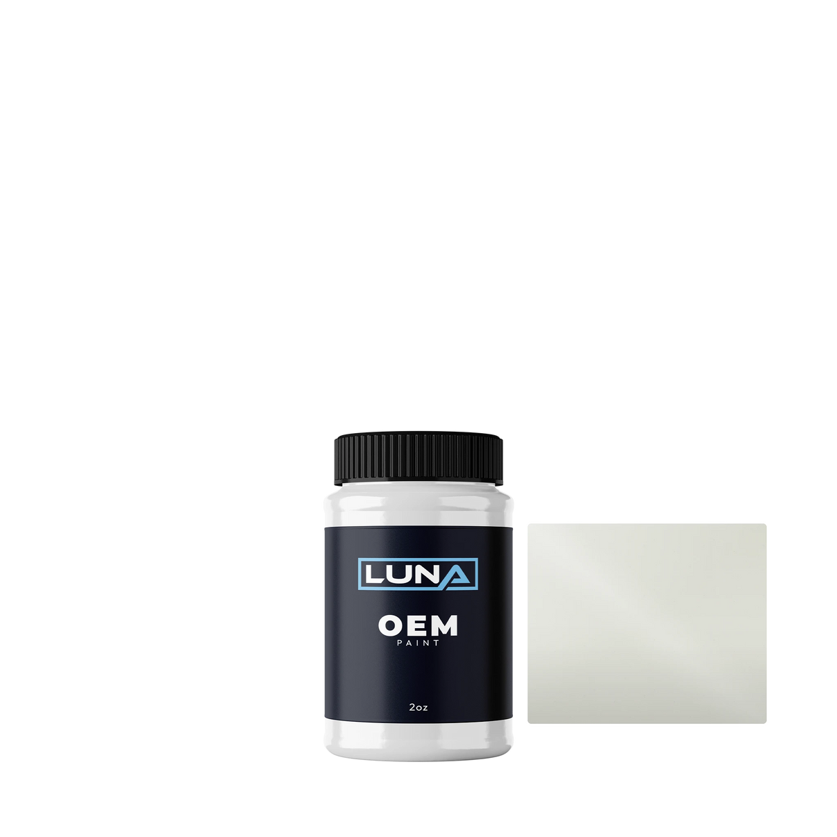 Volvo White 23 | Luna OEM Basecoat - 2oz Touch Up Bottle w/ Brush
