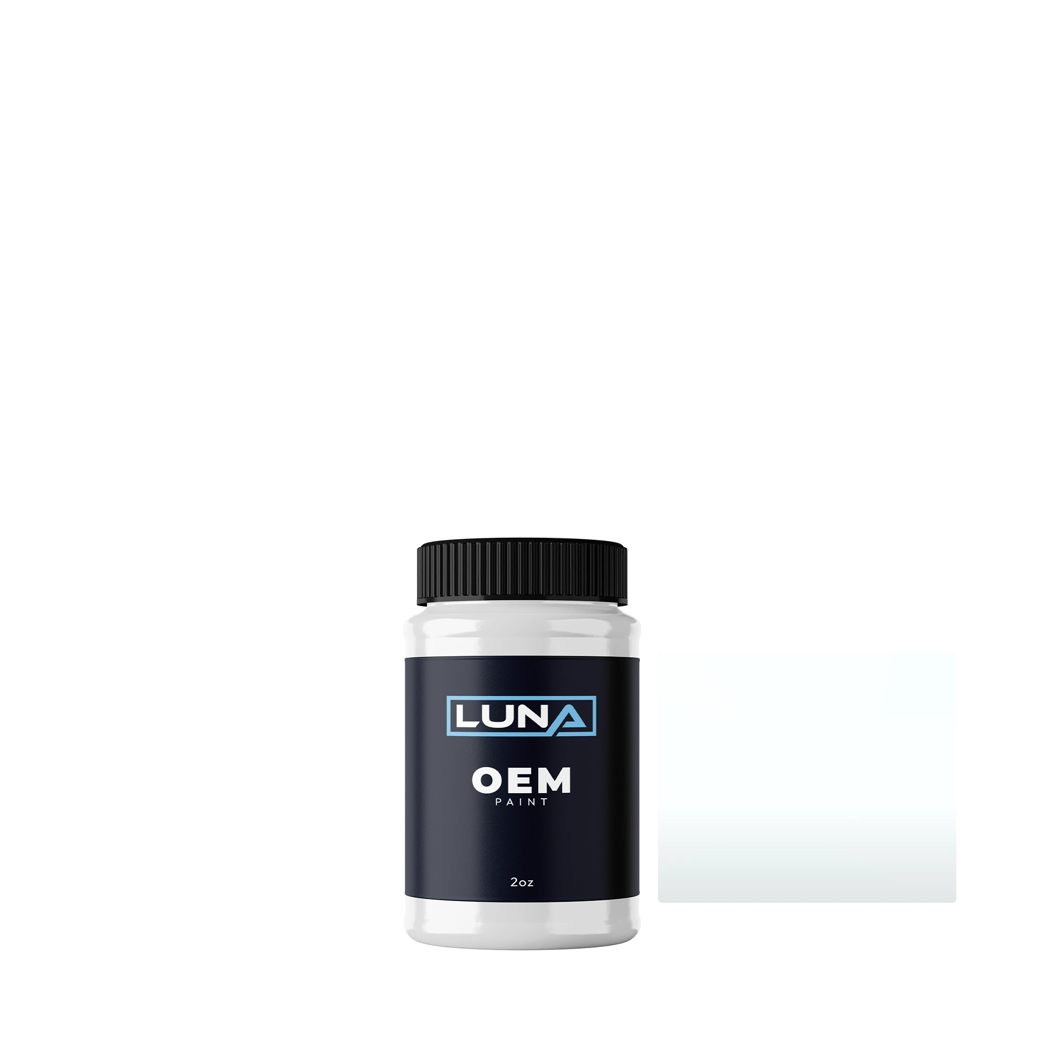 Honda Motorcycle White - 2c NH250 | Luna OEM Basecoat - 2oz Touch Up Bottle w/ Brush