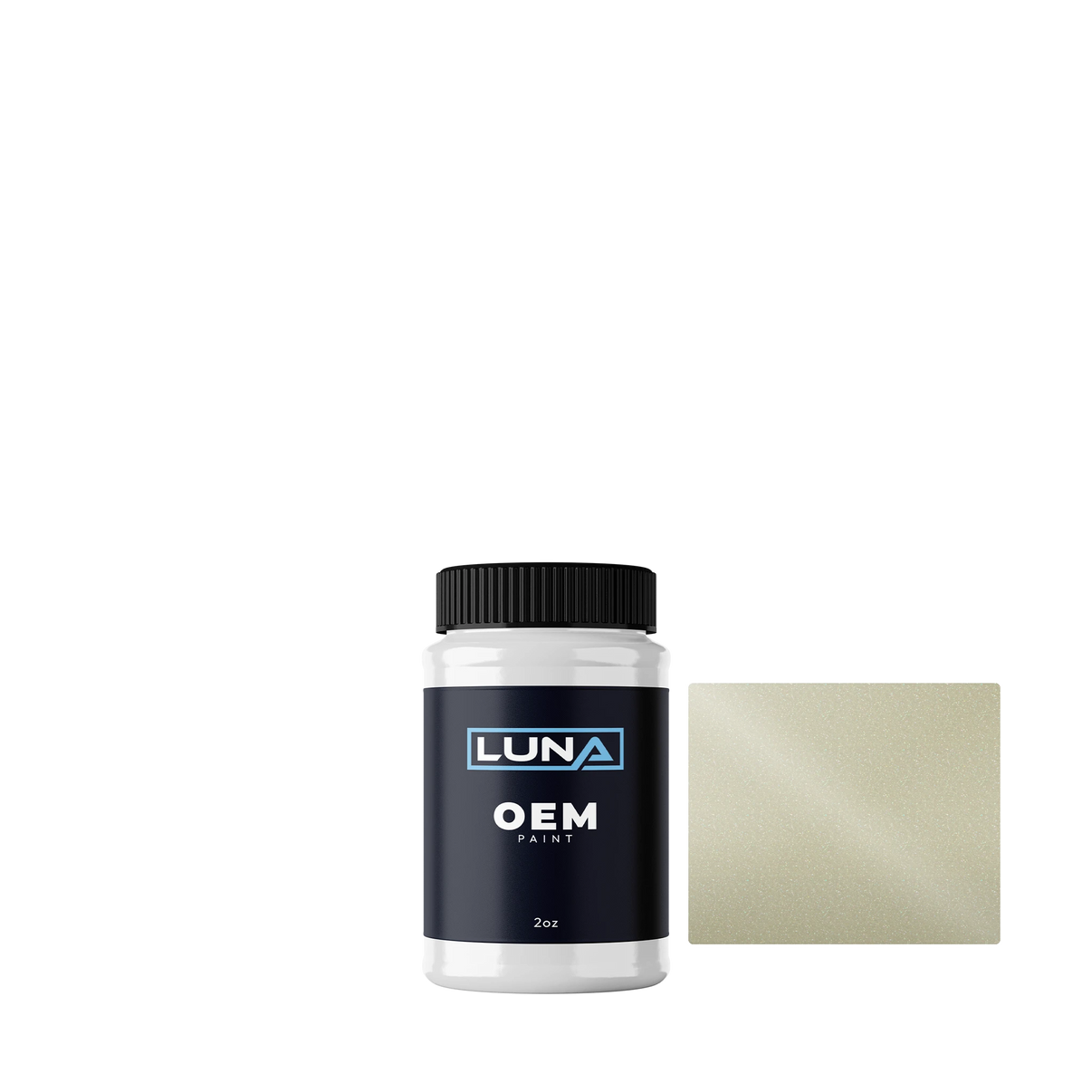Honda | Acura Premium Hidamari Ivory P. YR582P | Luna OEM Basecoat - 2oz Touch Up Bottle w/ Brush