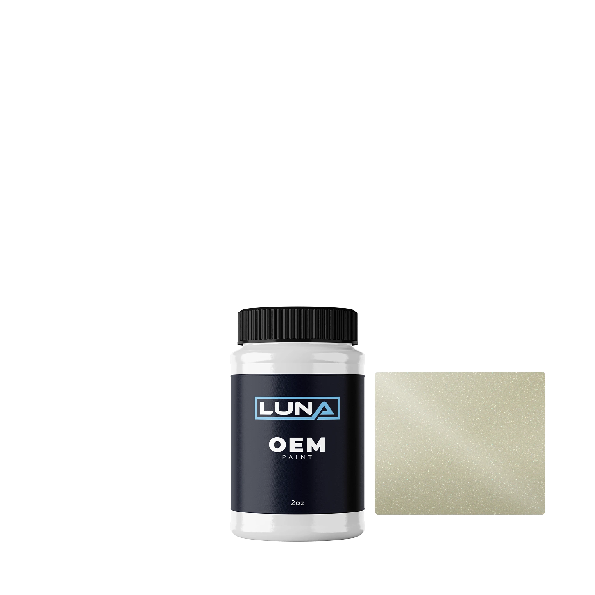 Honda | Acura Premium Hidamari Ivory P. YR582P | Luna OEM Basecoat - 2oz Touch Up Bottle w/ Brush