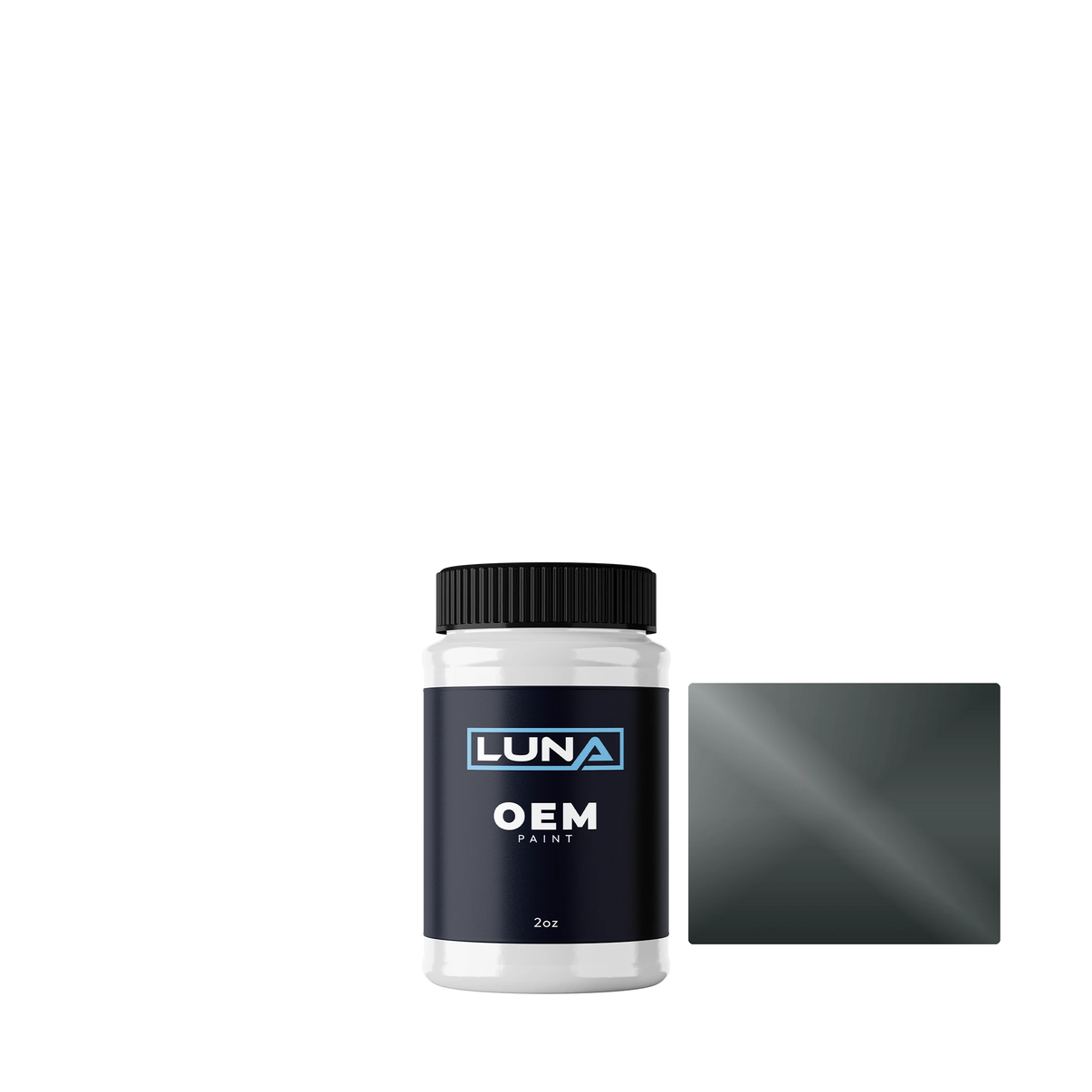 Honda Motorcycle Green M. - 2c HON185 | Luna OEM Basecoat - 2oz Touch Up Bottle w/ Brush