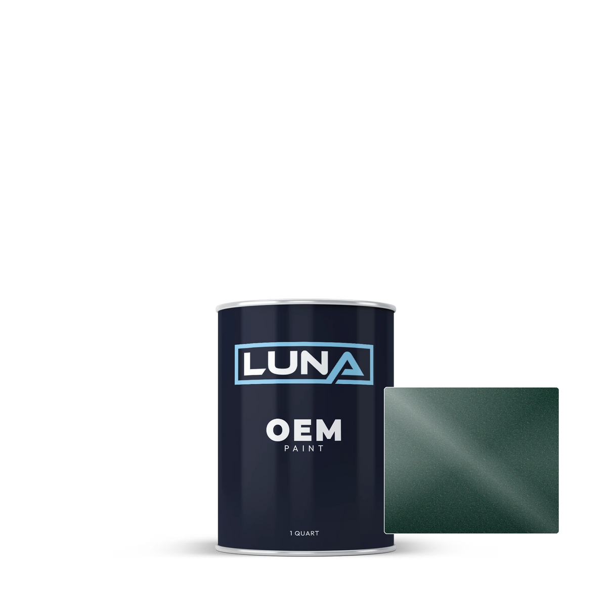 Fiat Verde Caraibi M. 371B | Luna OEM Basecoat - Quart