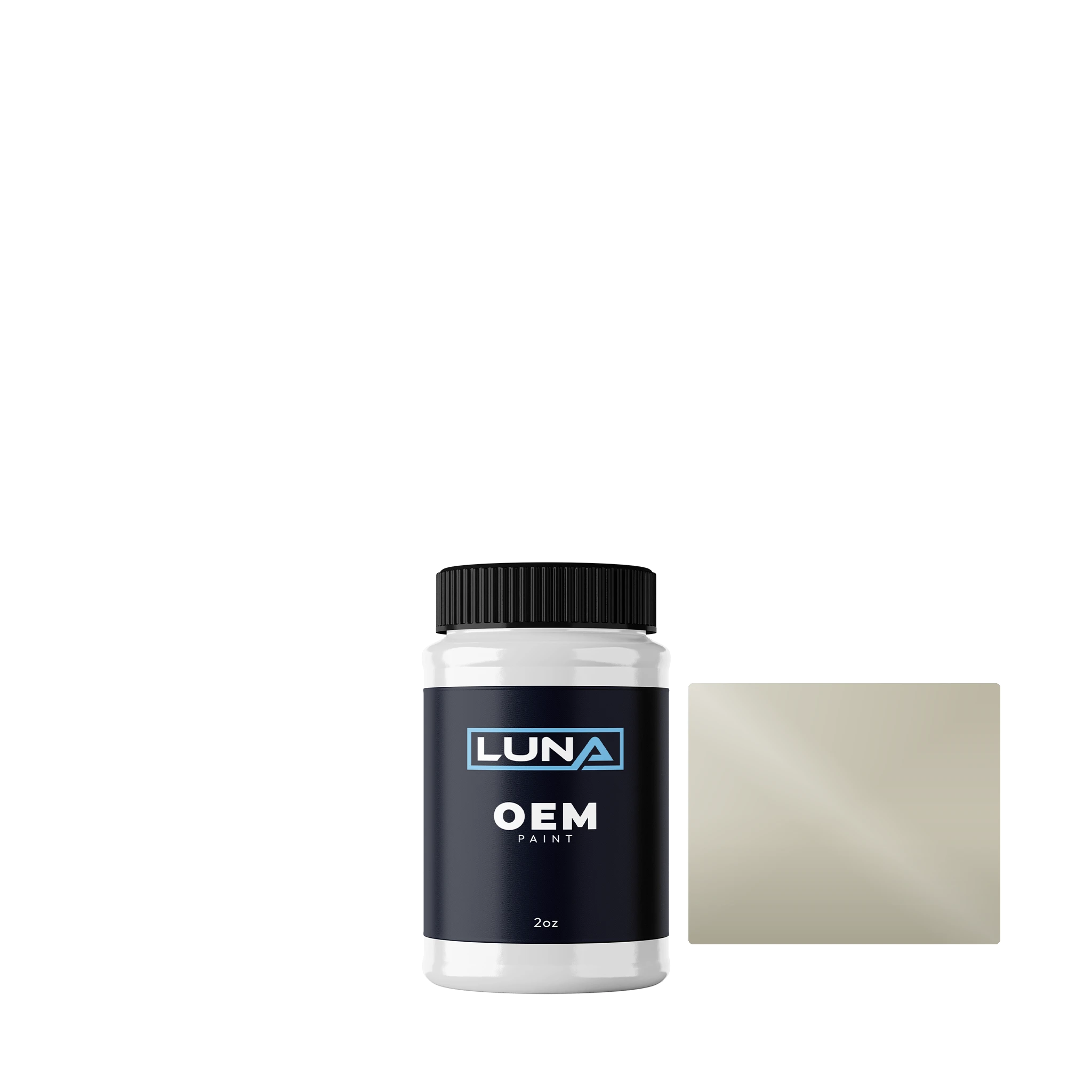 Chevrolet Europe Golden Beige M. DW018 | Luna OEM Basecoat - 2oz Touch Up Bottle w/ Brush