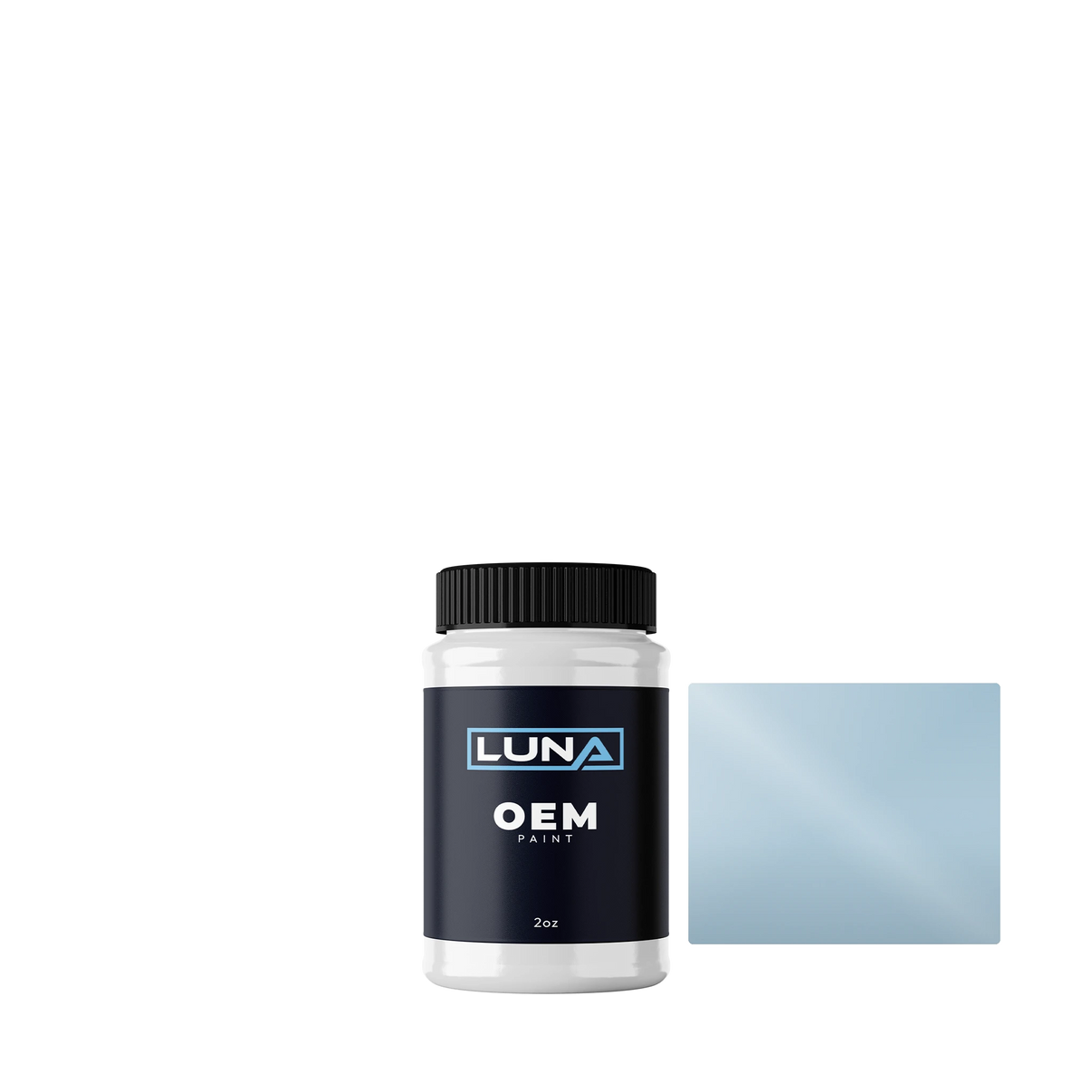 Alfa Romeo Azzurro Tazio 1 405A | Luna OEM Basecoat - 2oz Touch Up Bottle w/ Brush