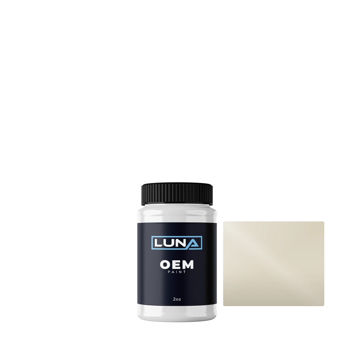 Nissan Light Beige M. ES0 | Luna OEM Basecoat - 2oz Touch Up Bottle w/ Brush