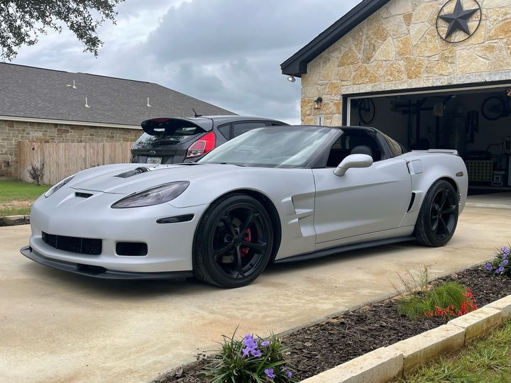 Aluminum Plasti Dip on a customer car