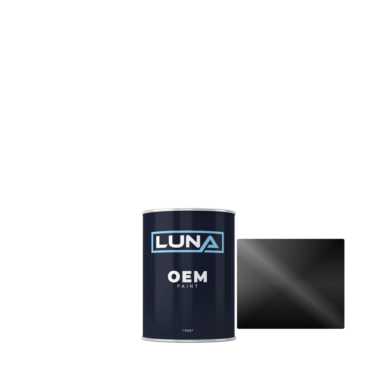Chrysler USA Viper Black MX3 | Luna OEM Basecoat - Pint
