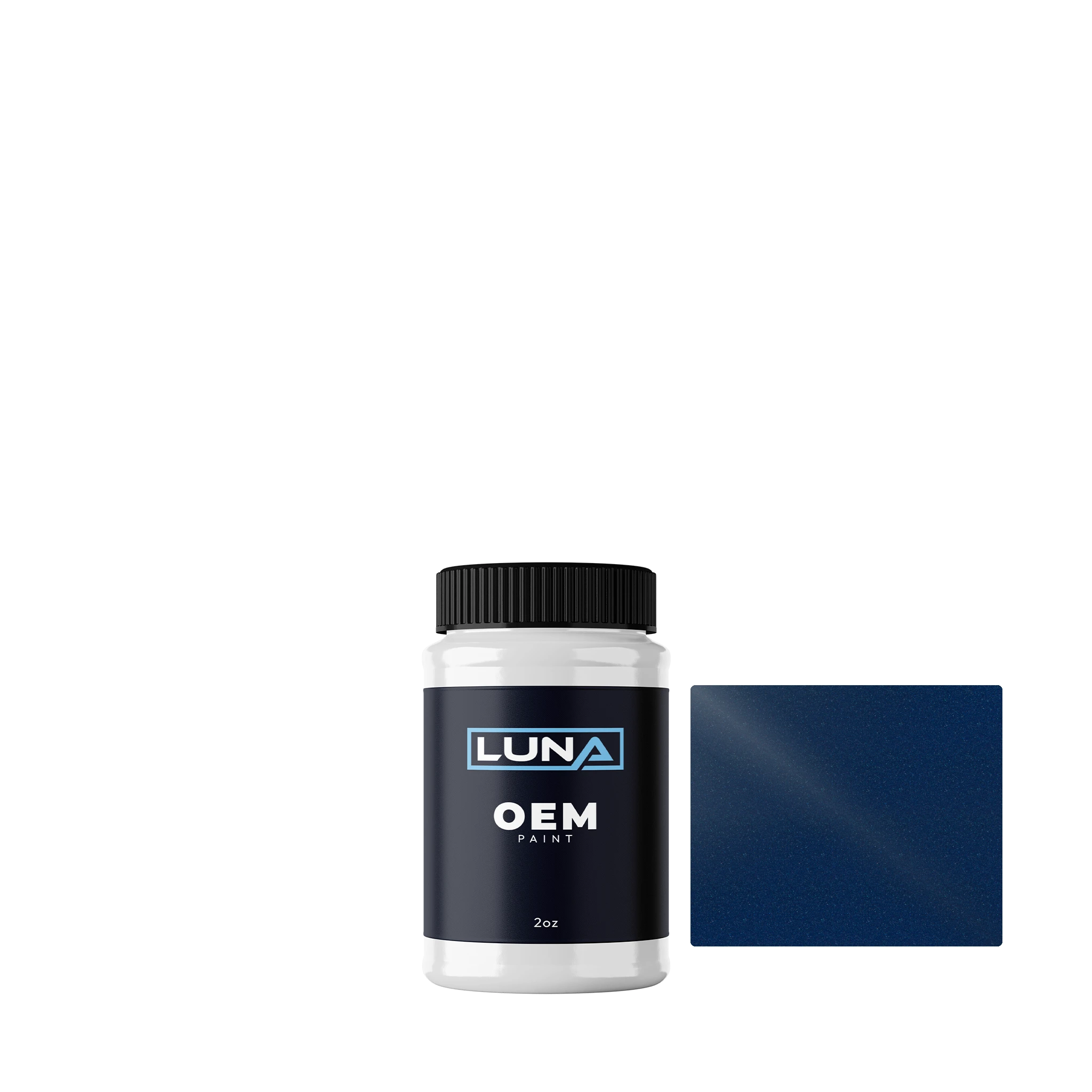 Alpine Bleu Ottoman M. 1 I45 | Luna OEM Basecoat - 2oz Touch Up Bottle w/ Brush